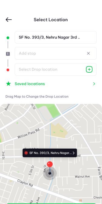 Taxi User App