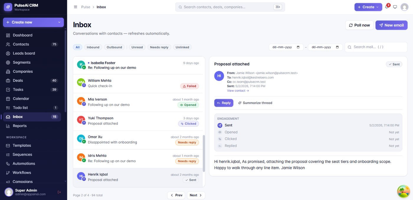 Inbox triage: needs-reply classification and thread summaries
